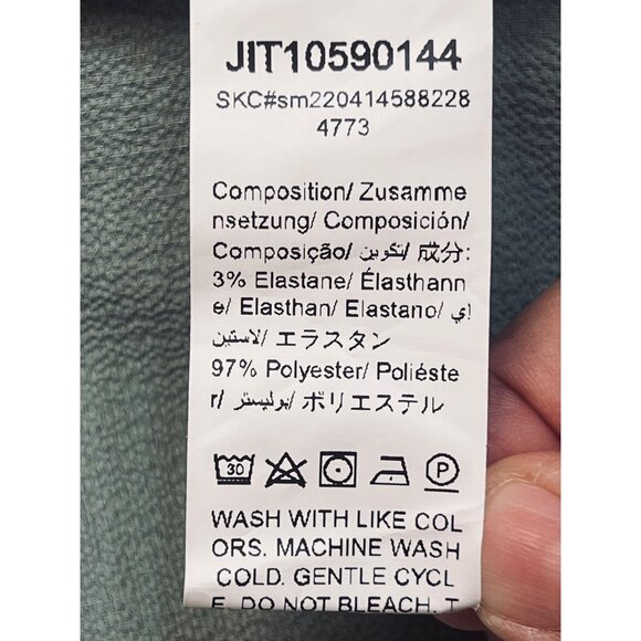 Shein Mens Light Green Button-Up Shirt 3XL Gauze Lightweight Comfy Casual Office - Picture 11 of 16